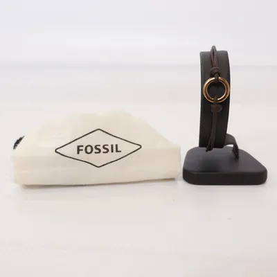 Armband (Svart, Guldfärgad) från Fossil Okänd metall