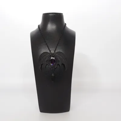 Halsband (Svart) från Restyle Okänd metall