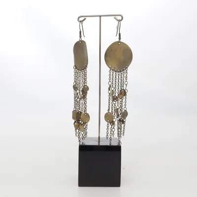 Earrings (Gold) Unknown metal