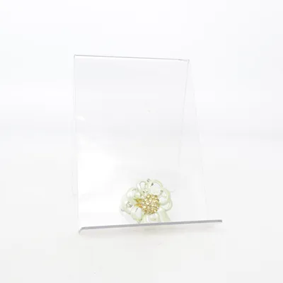 Broche (Groen, Geel) Onbekend materiaal