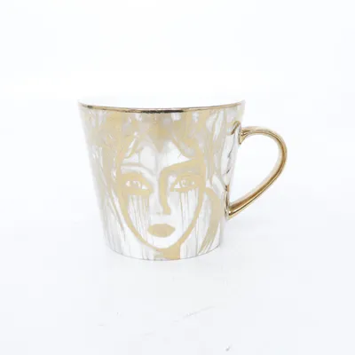 Mug (White, Gold) from Rask & co