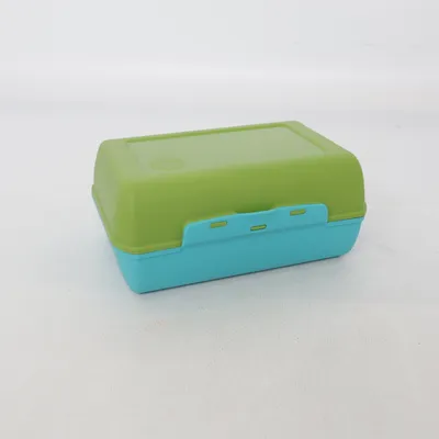 Lunch box (Green, Blue) from Emsa
