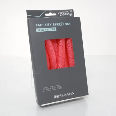 Hårspolar (Rosa) från Rossmann