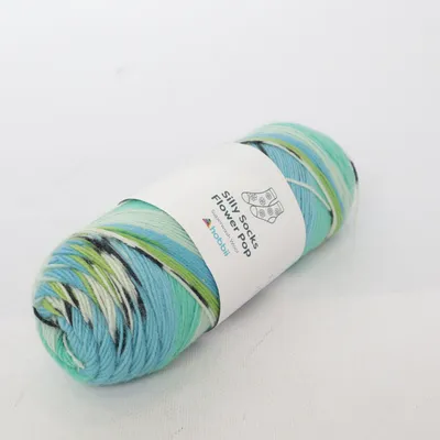 Yarn (Silly Socks Flower Pop) from Hobbii Polyamide, Wool