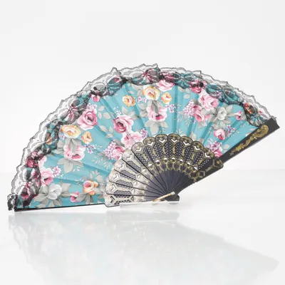 Fan (Zwart, Meerkleurig)