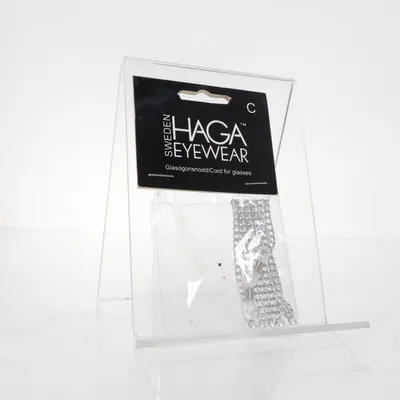Glasses cord (Silver) from Haga Eyewear