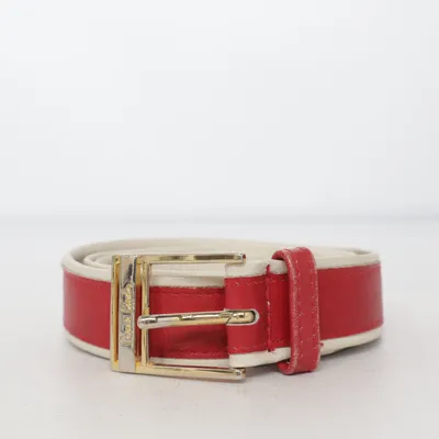 Ceinture (Rouge, Beige) de Pierre Cardin