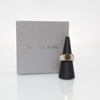 Ring (Gold, Transparent) from Michael Kors Unknown metal