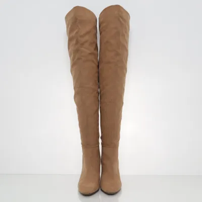 Laarzen (Beige) Imitatie suède
