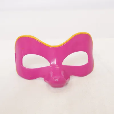 Maskerade masker (Lilla, Gul)
