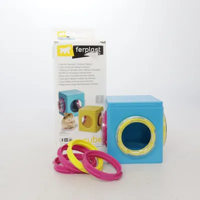 Hamsterbur (Blå, Rosa, Gul) från Ferplast