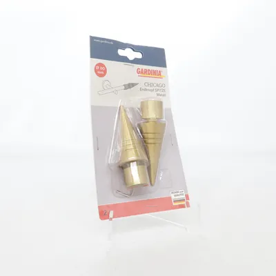 Curtain rod knobs (Chicago) from Gardinia