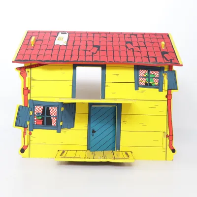 Poppenhuis (Geel, Rood, Blauw) van Micki