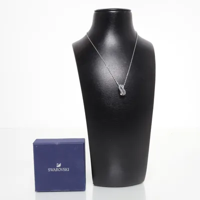 Halsband (Silverfärgad, Blå) från Swarovski Okänd metall