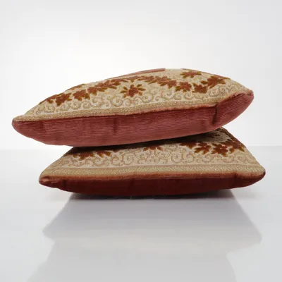 Cushion (Pink, Beige, Multicolored)