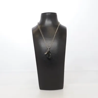 Halsband (Svart, Silverfärgad) från Pearls for Girls Okänd metall