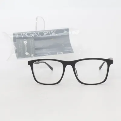 Glasses (Black) from Haga Eyewear