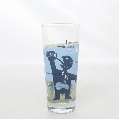 Drinking glass (The Result Of Drinking Milk) from Ritzenhoff