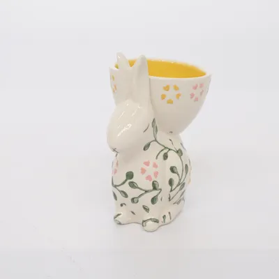 Äggkopp (Vit, Flerfärgad)