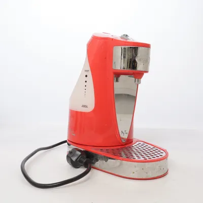 Kaffemaskin (Röd, Silverfärgad, Vit) från Domo