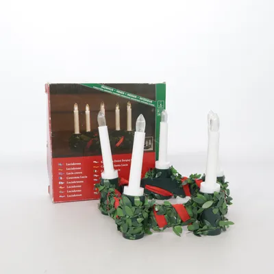 Electric advent candle holder (Corona Di Lucia) from Konst Smide
