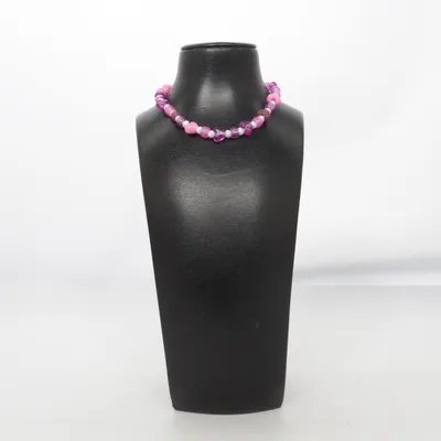 Collier (Violet, Rose, Multicolore) Métal inconnu
