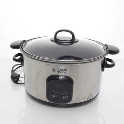 Slow cooker (Silverfärgad, Svart) från Russell Hobbs