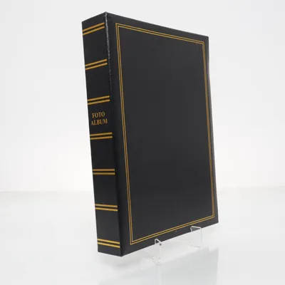 Fotoalbum (Svart, Gul)