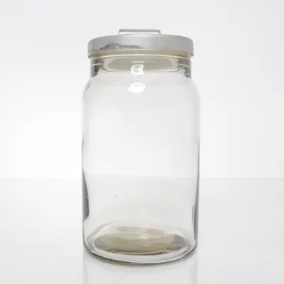 Blik (Transparant, Zilver) Imitatieleer