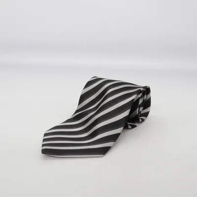 Krawatte (Schwarz, Grau) von Park Lane Polyester