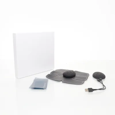 Muskelstimulator (Sort, Transparent)