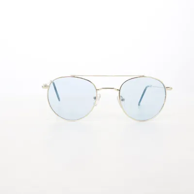 Solglasögon (Blå, Silverfärgad)