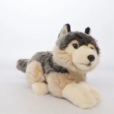 Zacht speeltje (Bruin, Grijs, Wit) van Uni-Toys