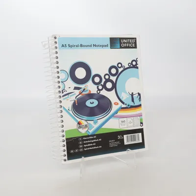 Notitieboek (A5 Spiral-Bound Notepad) van United Office