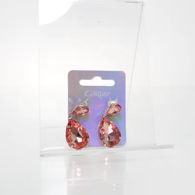 Oorbellen (Rood) van Glitter Onbekend materiaal