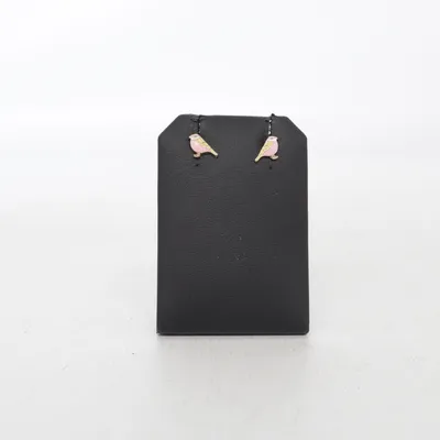 Boucles d'oreilles (Or, Rose) Métal inconnu