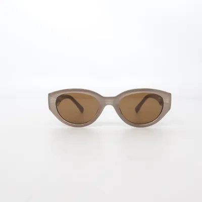 Lunettes de soleil (Beige)