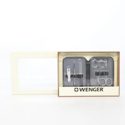 Nagelvårdskit (Svart, Silverfärgad) från Wenger