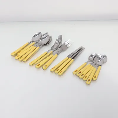 Bestick (Gul, Silverfärgad) från Stainless
