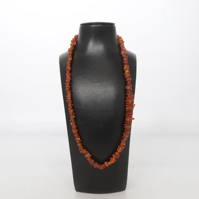 Necklace (Orange) Amber