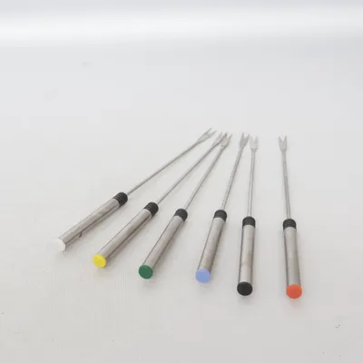 Barbeque skewer (Silver, Multicolored)