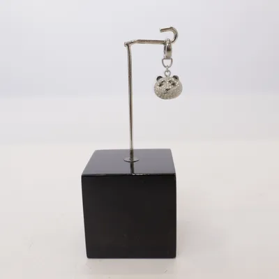 Berlock (Silverfärgad) från Fossil Okänd metall