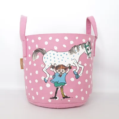 Storage basket (Pippi Longstocking) from Muurla