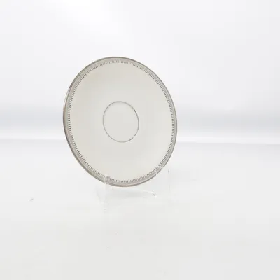 Small plate (White, Silver) from Seltmann Weiden