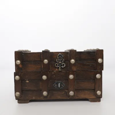 Boîte à bijoux (Marron, Rouge)