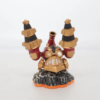 Legetøjsfigur (Rød, Guld, Sort) fra Skylanders