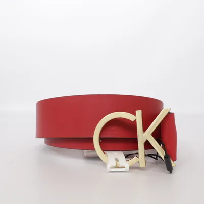 Ceinture (Rouge) de Calvin Klein Cuir