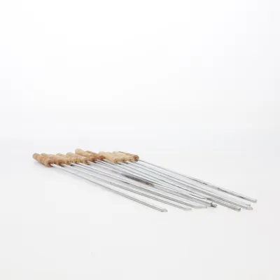 Barbeque skewer (Silver, Brown)