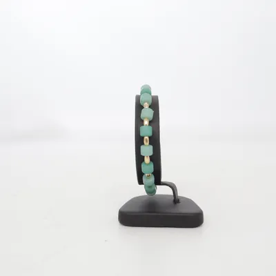Armband (Grön, Guldfärgad) Okänd metall