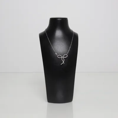 Halsband (Silverfärgad, Vit) från MY Okänd metall